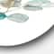 Designart - Eucalyptus leaves I - Farmhouse Metal Circle Wall Art